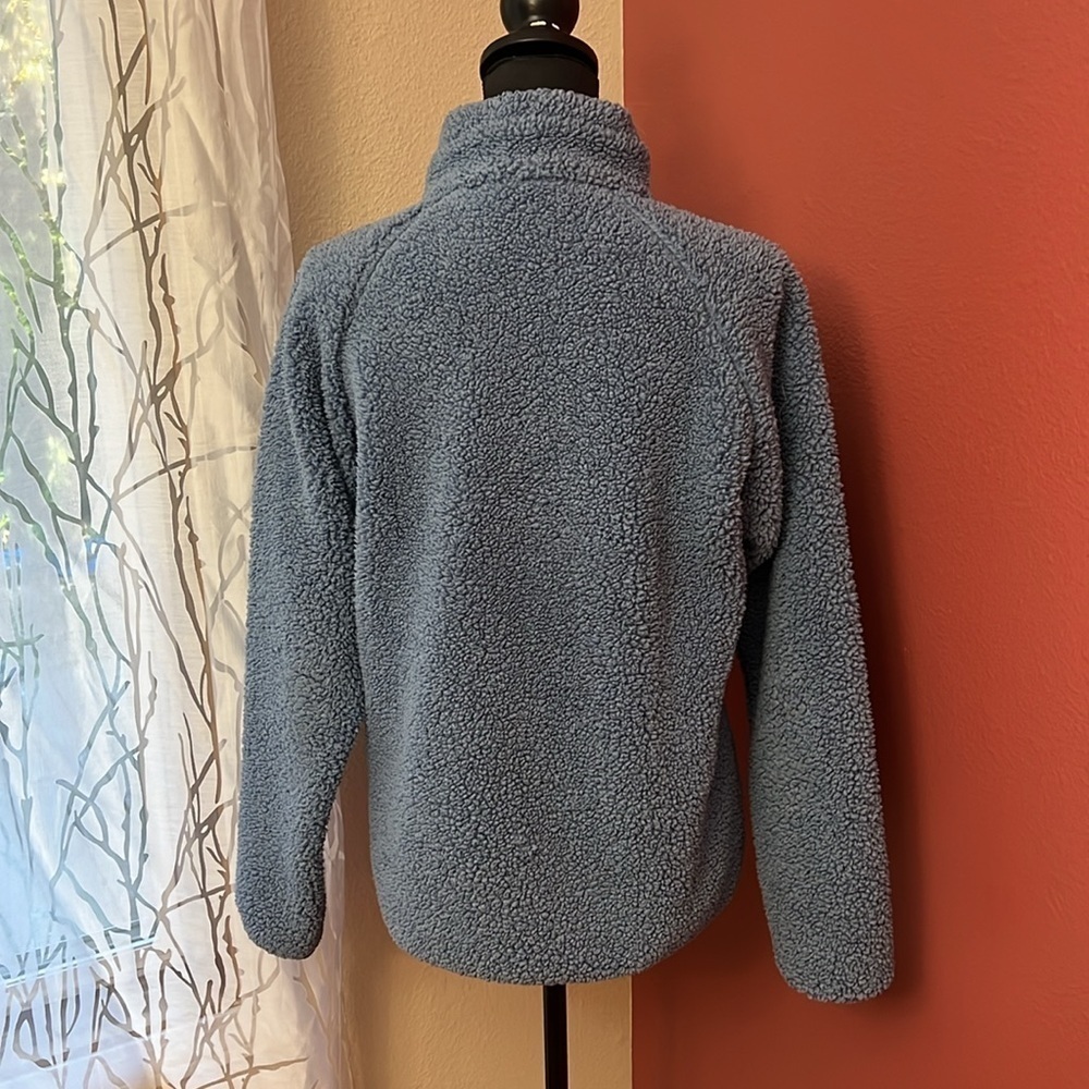 Columbia Sherpa Fleece Teddy Bear Zip Up Jacket - Picture 7 of 9